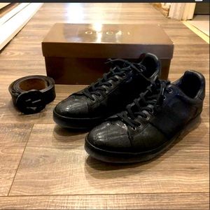 New Gucci Ace Rare Shoes available. size 11.5